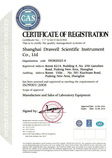 ISO 9001 Drawell