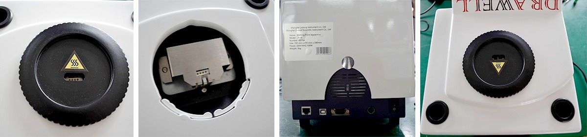 Automatic melting point meter