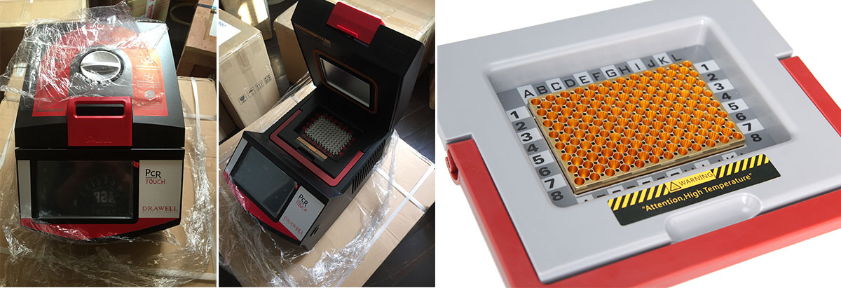 DW-T960 Smart Gradient PCR Thermal Cycler display