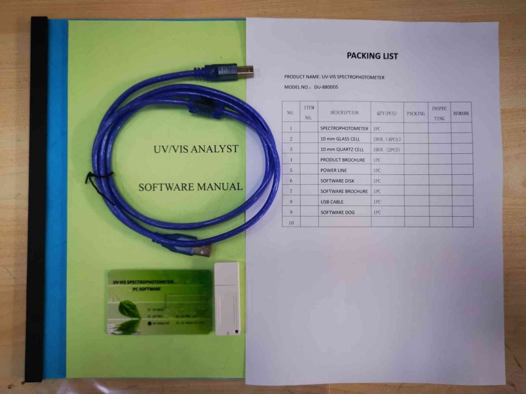 DU 8800D Double Beam UV VIS Spectrophotometer 4