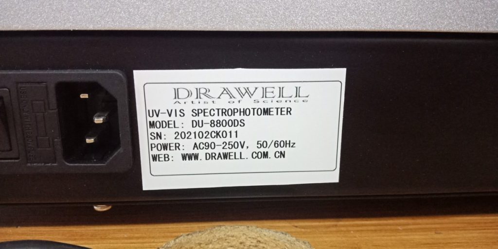DU 8800DS Double Beam UV VIS Spectrophotometer 3