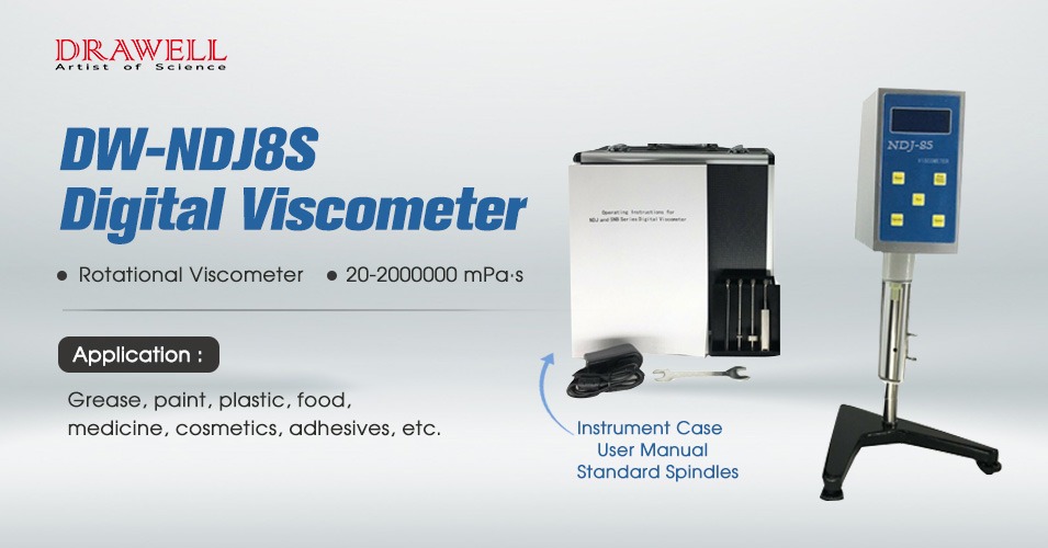 NDJ-5S 20-1000000mPa·s Low Viscosity Viscometer