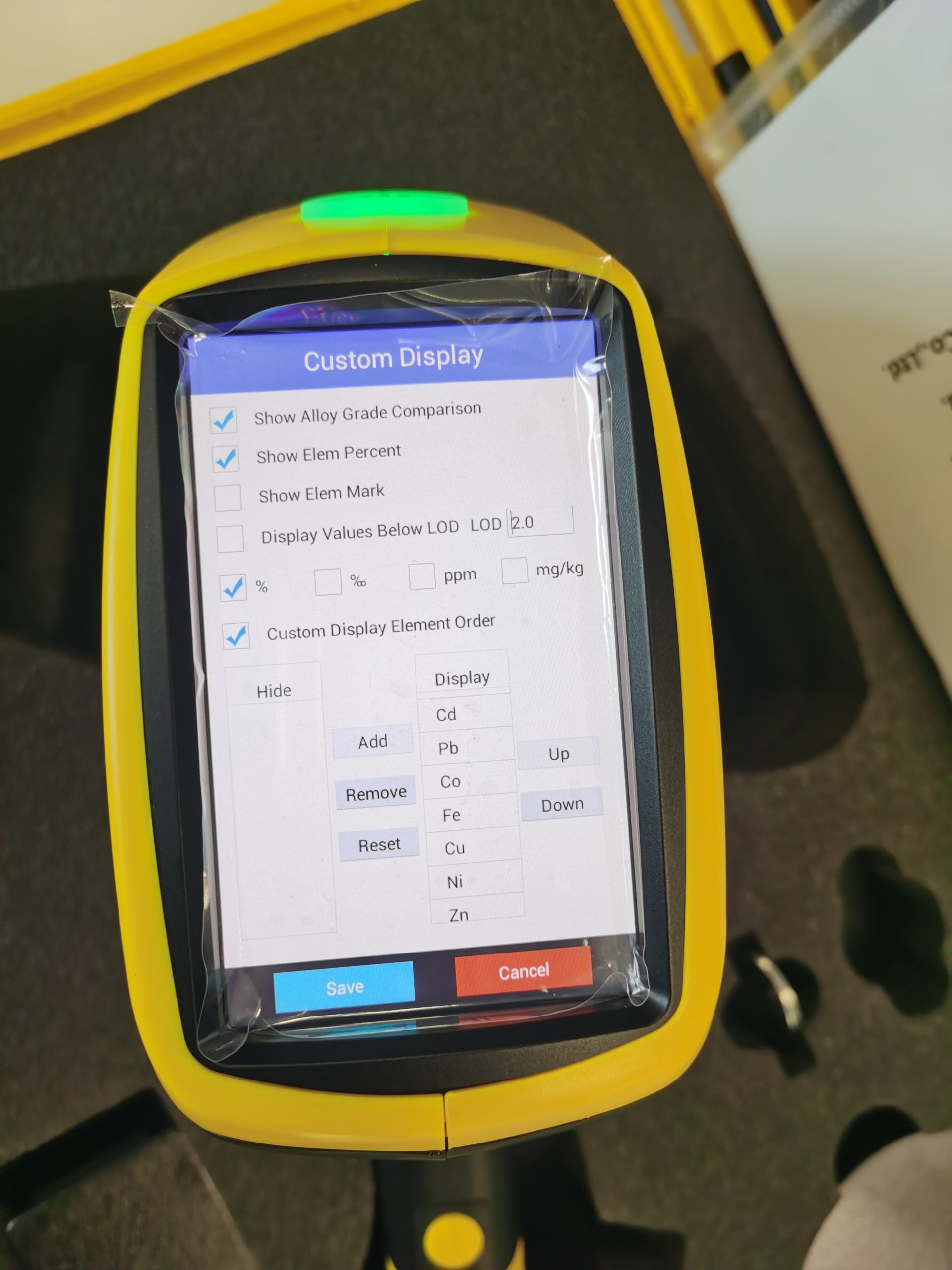 Handheld Mineral Analyzer