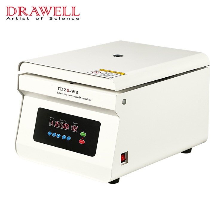 5500r/min TDZ5-WS Benchtop Low-speed Large Capacity Centrifuge (5220xg RCF, 4x250ml Capacity)