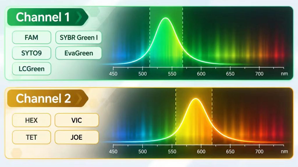 Dual Channel Fluorescence Detection