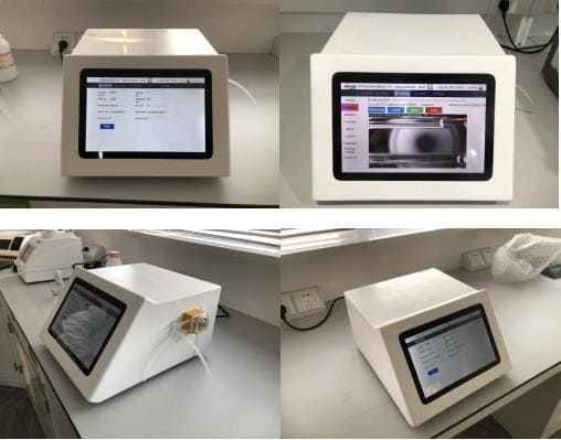 Density meter display