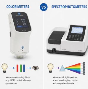 Colorimeter vs. Spectrophotomete