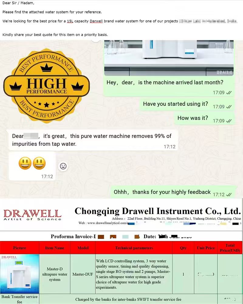 Master D series Water Purification System