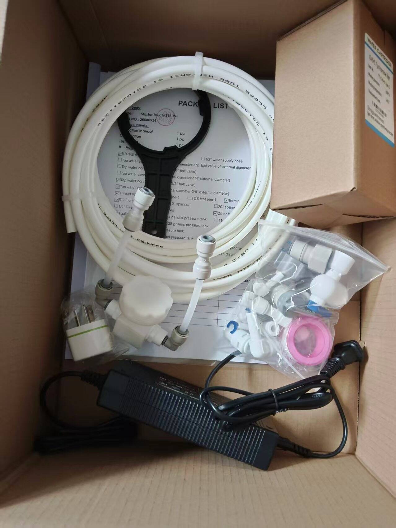 Master Touch-S series ultrapure water system (Tap water inlet)