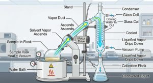 rotary-evaporator-vapor-flow-path