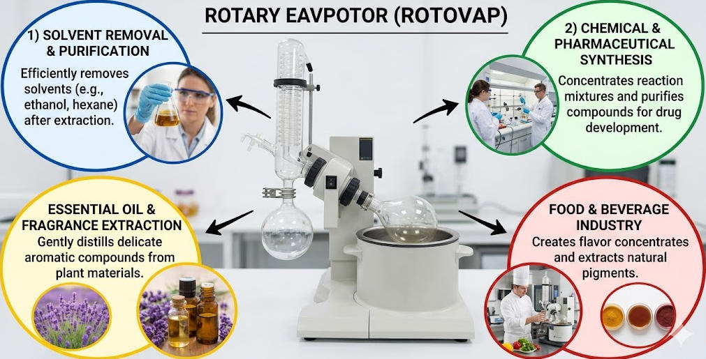 applications of a rotary eavpotor