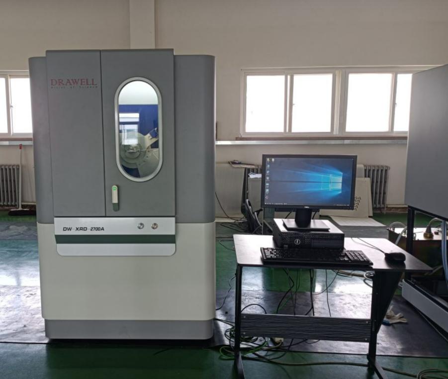 DW-XRD-2700A X-ray Diffractometer Display