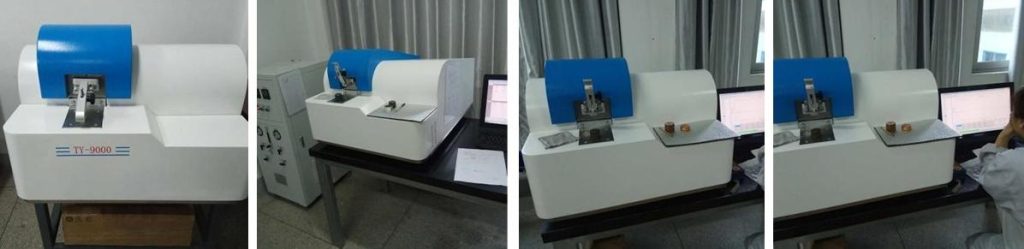 Direct Reading Spectrometer DW-TY-9000 Display