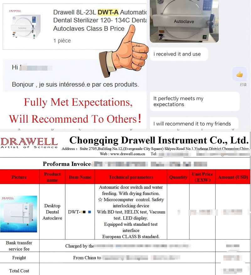 DWT-A Series Table Top Steam Sterilizer