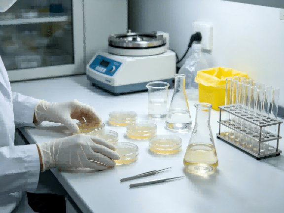 Laboratory Glassware & Culture Medium