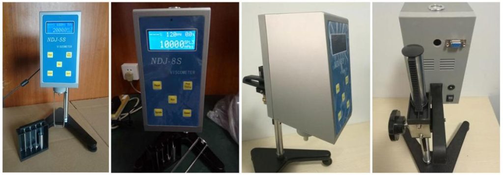 Digital Viscometer display