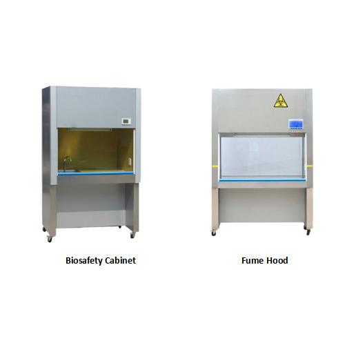 biosafety cabinet vs fume hood