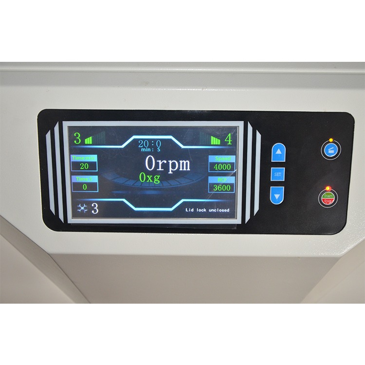 Centrifuge Touch-Button