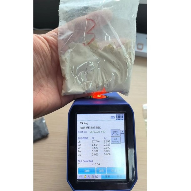 Handheld XRF Mineral Analyzer K 600 K 7000 12