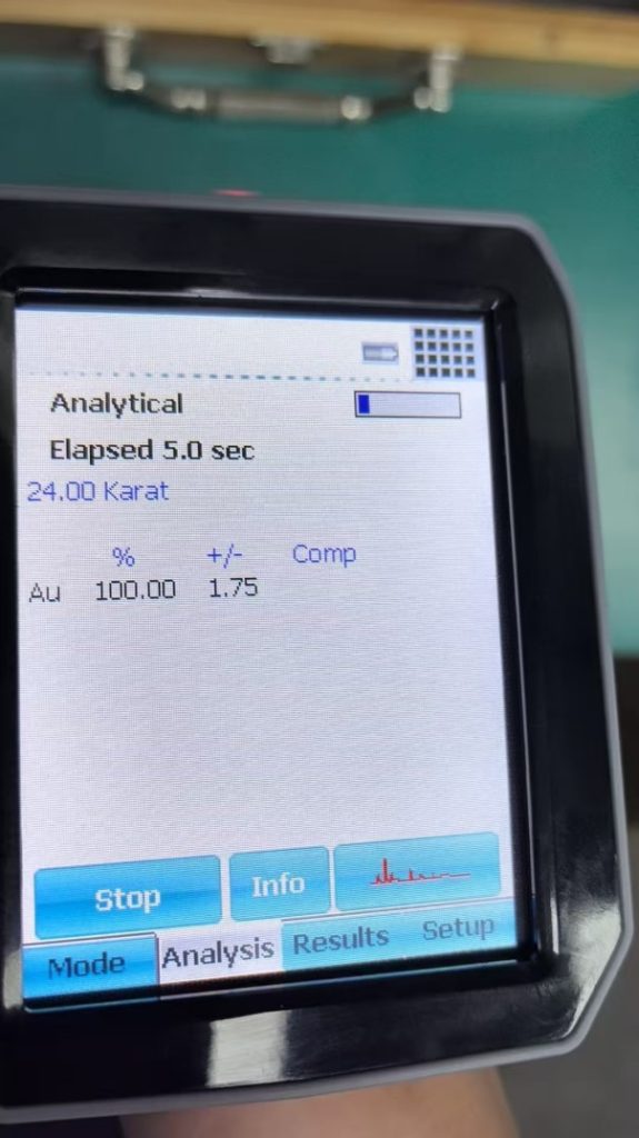 K 8000 Handheld XRF Gold Analyzer 1 2