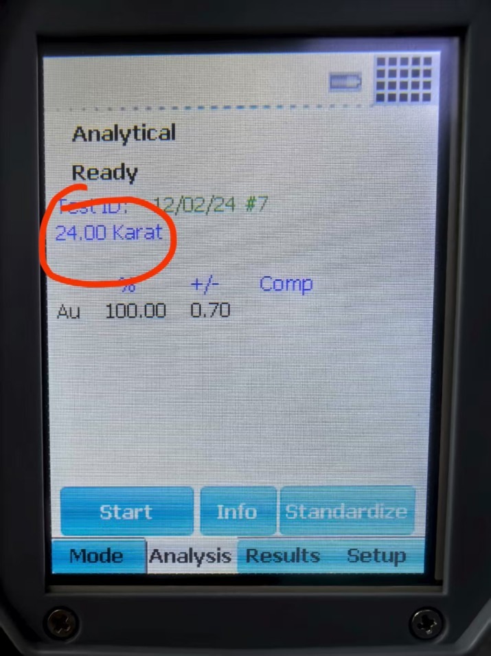 K 8000 Handheld XRF Gold Analyzer 5 2