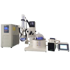 DW-ORE-2000A低温+旋蒸主机+隔膜真空泵+真空控制器-白底