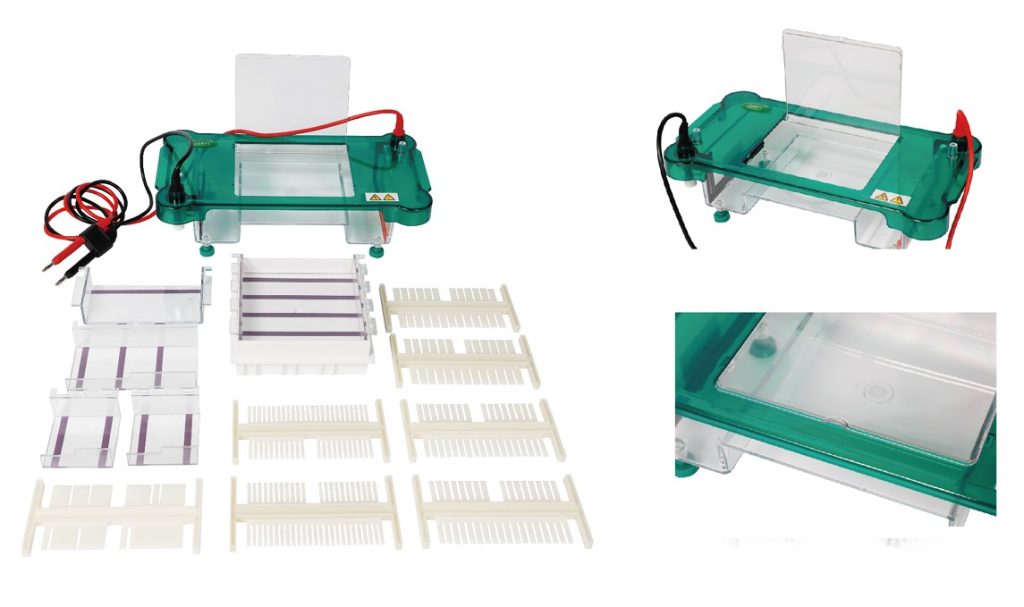 Support De Séchage Pour Lames En Verre D'électrophorèse - Équipement Labo éducatif Rectangle Avec Glissière