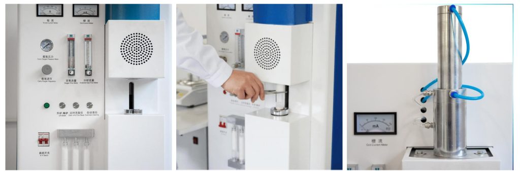 DW-CS-8800S Carbon & Sulfur Analyzer display