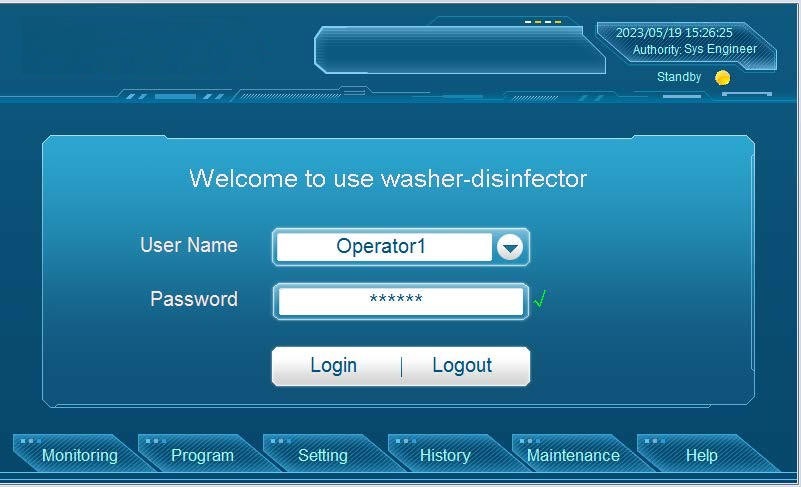 Control System of Laboratory Glassware Washer 1
