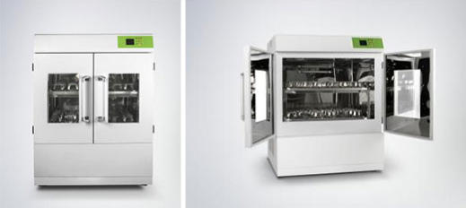 reciprocating shaking incubator display