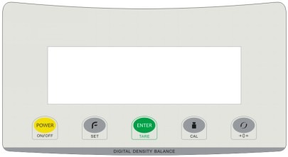 Density balance control panel