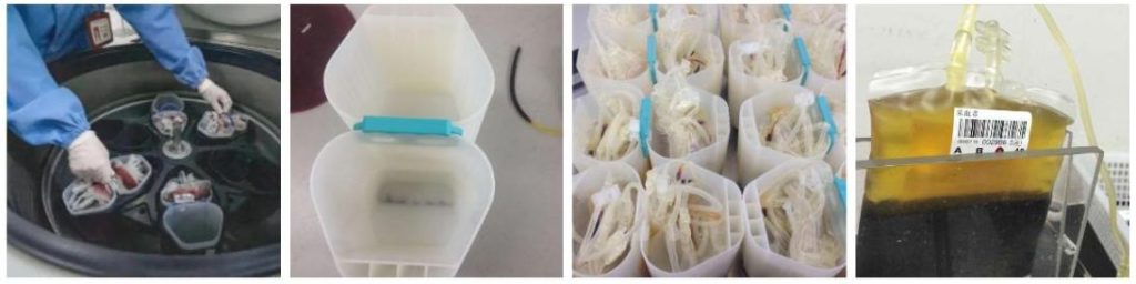Blood Blank Centrifuge Applications