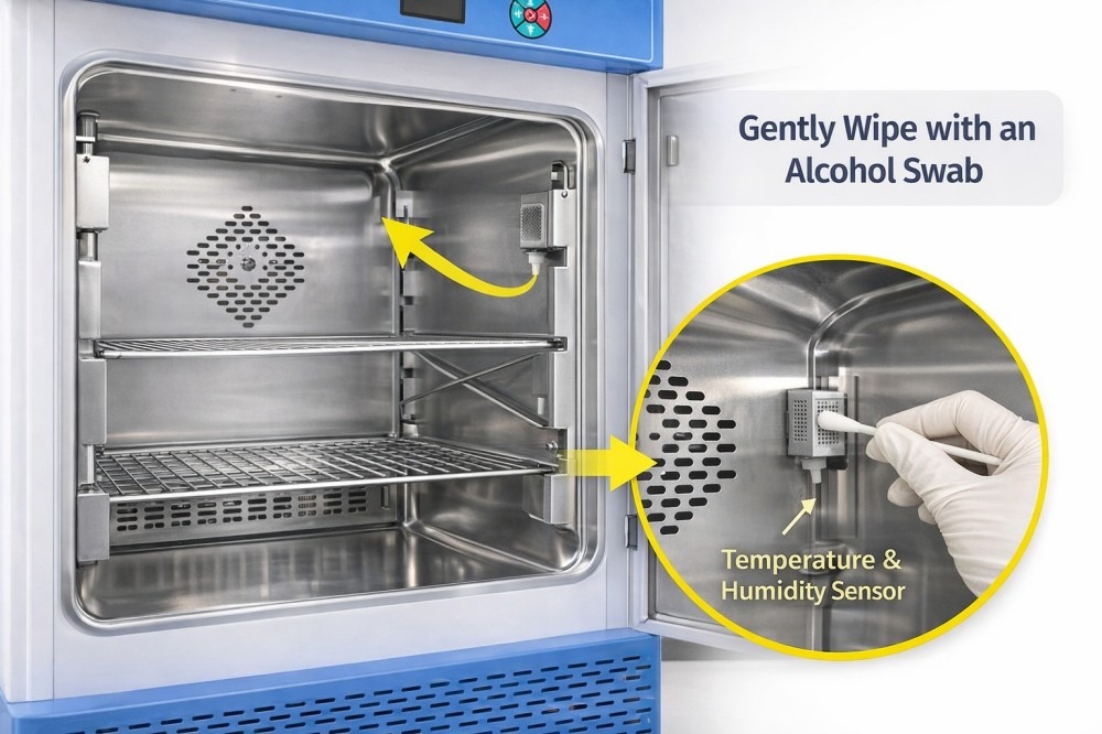 Monthly maintenance mold incubator