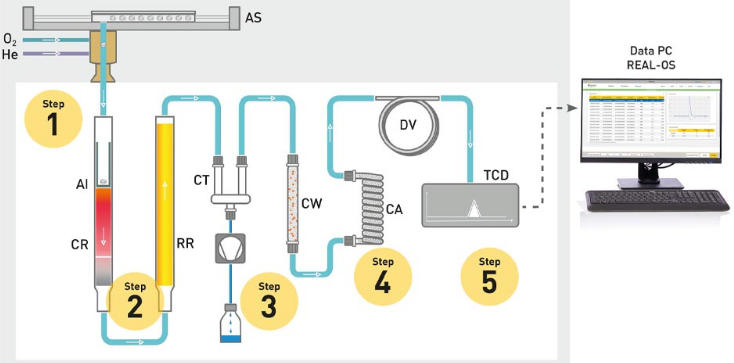 automatic Dumas analyzer