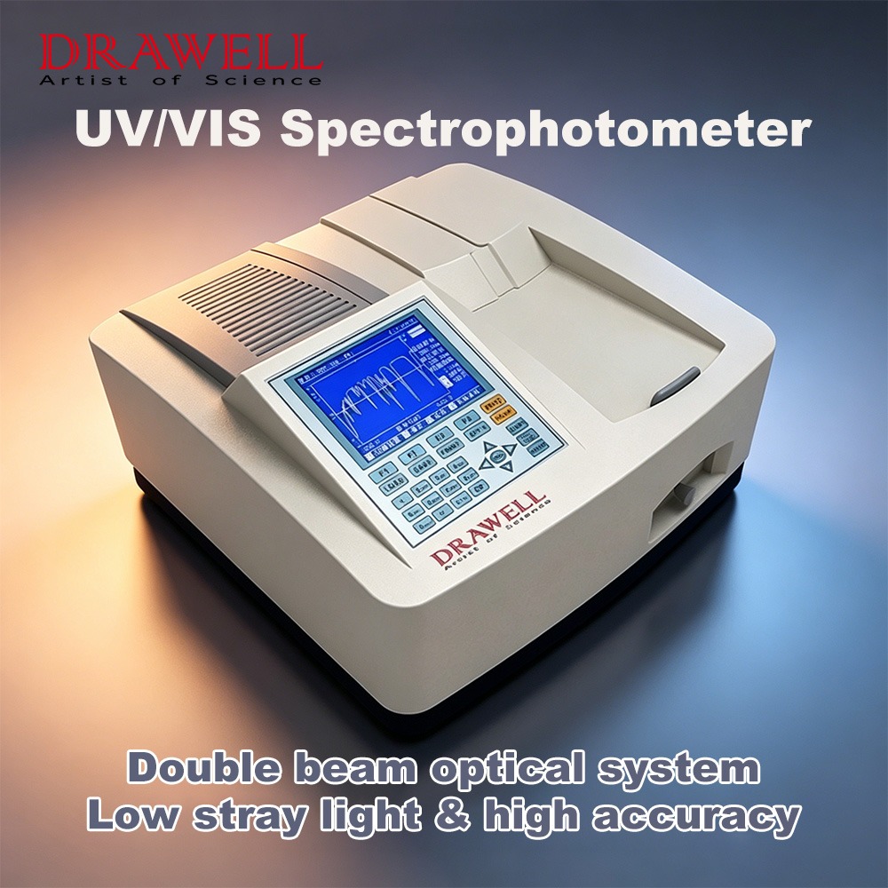 DU 8600D DN Double Beam UV VIS Spectrophotometer 1