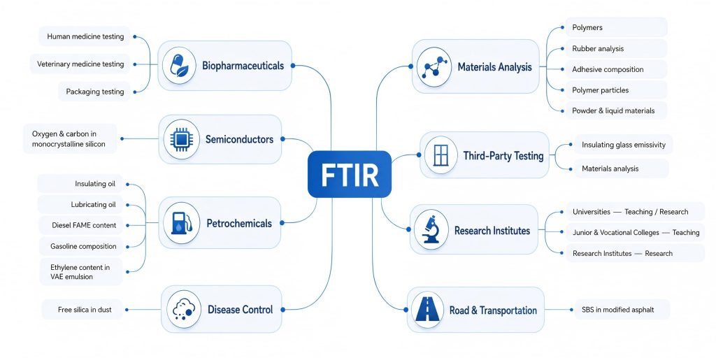 Main Applications of FTIR Spectroscopy1