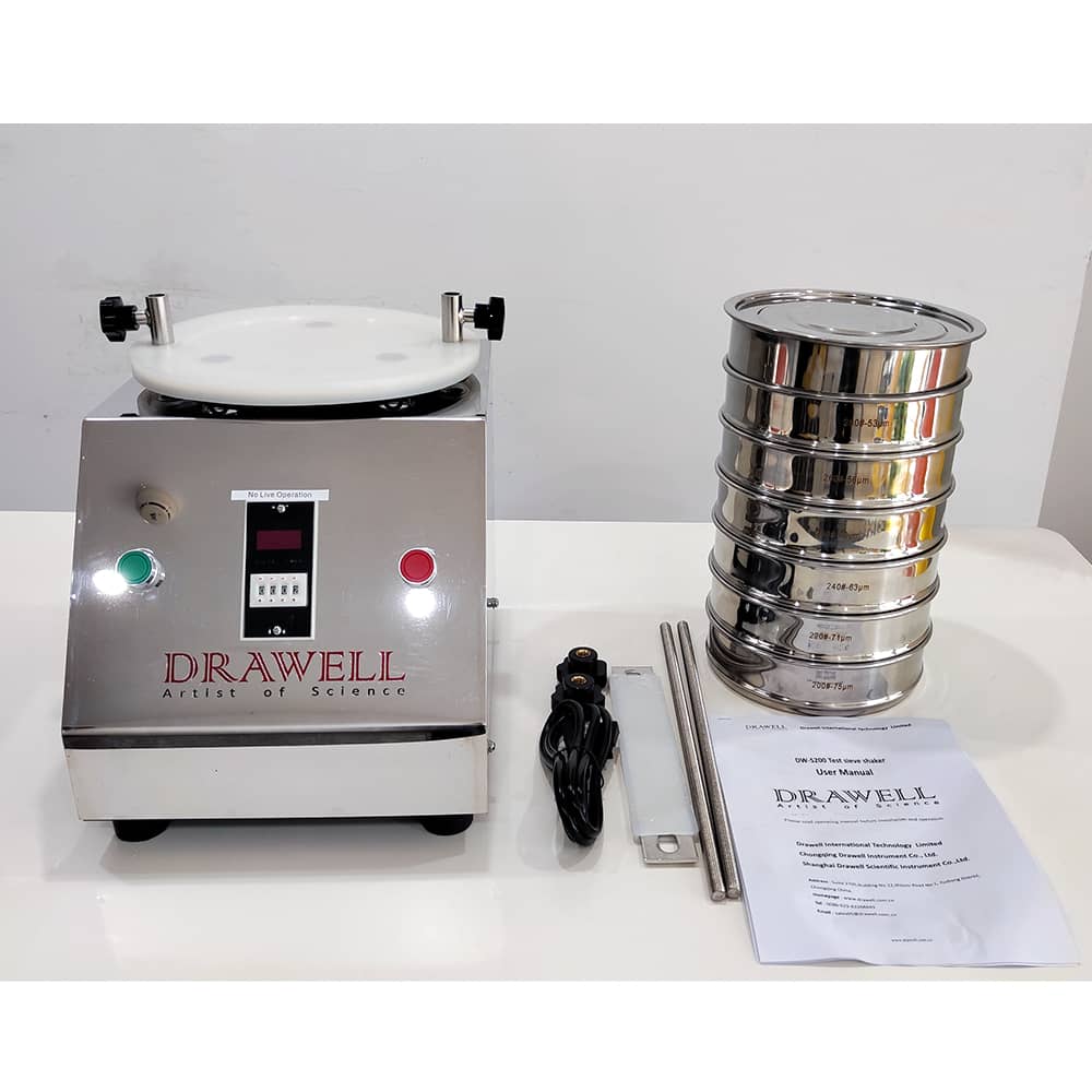 Test Sieve Shaker DW S200 S300 S400 7
