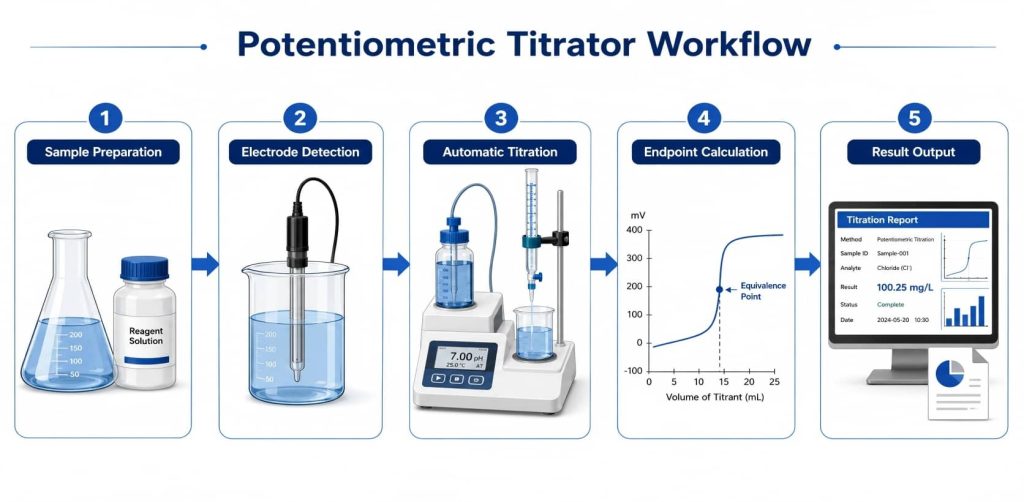 Workflow of Potential Titrator