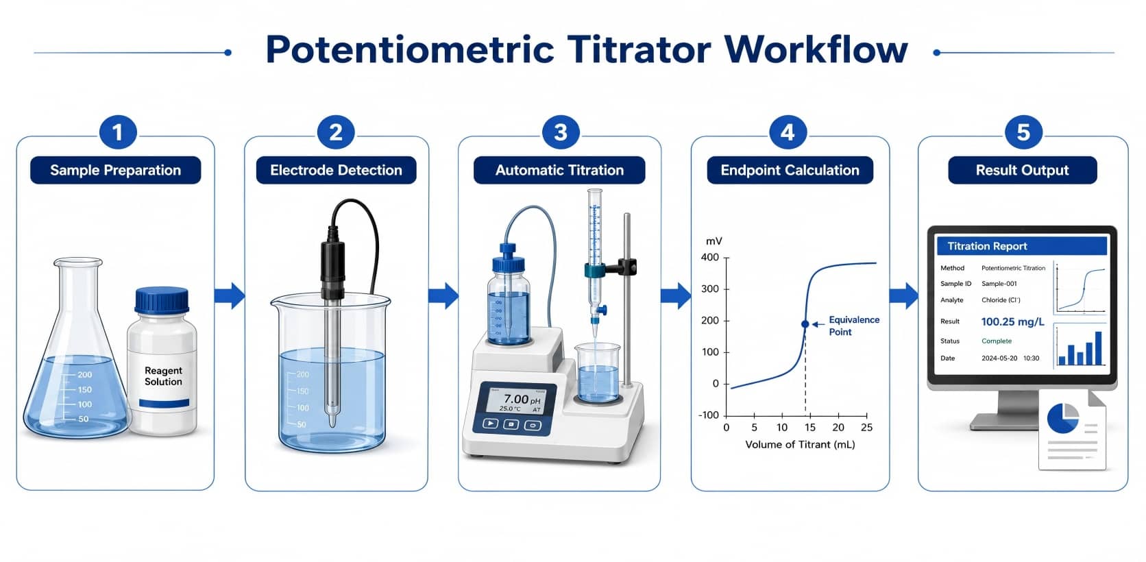Workflow of Potential Titrator