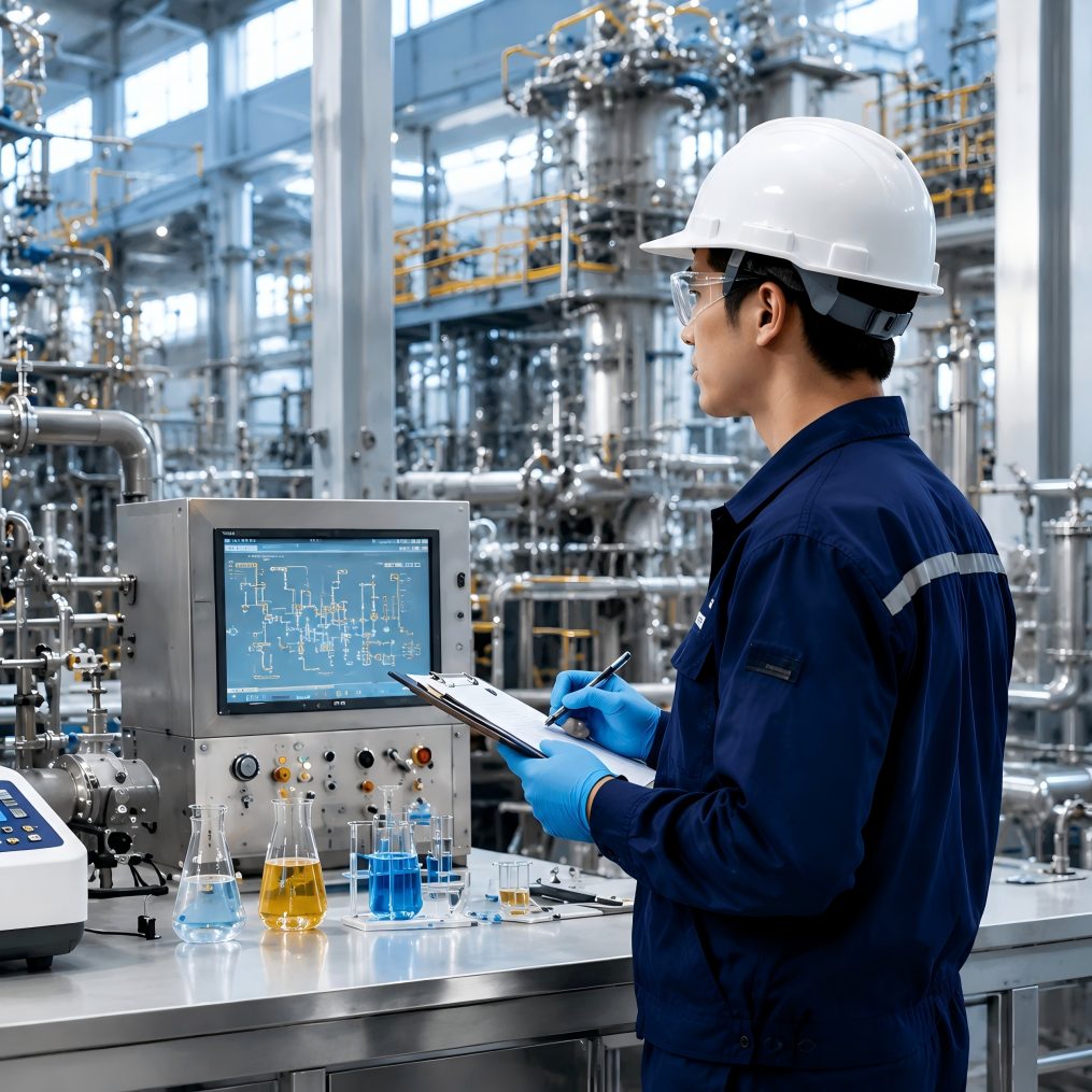 DV-8200 Application in Chemical & Industrial Process Control