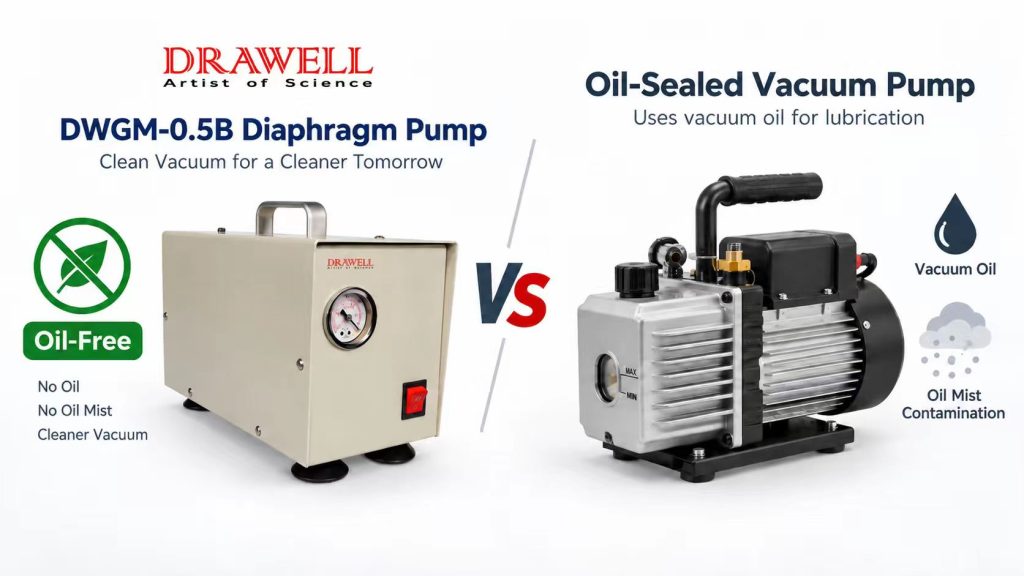 Advantage of DWGM 0.5B Corrosion Resistant Diaphragm Vacuum Pump